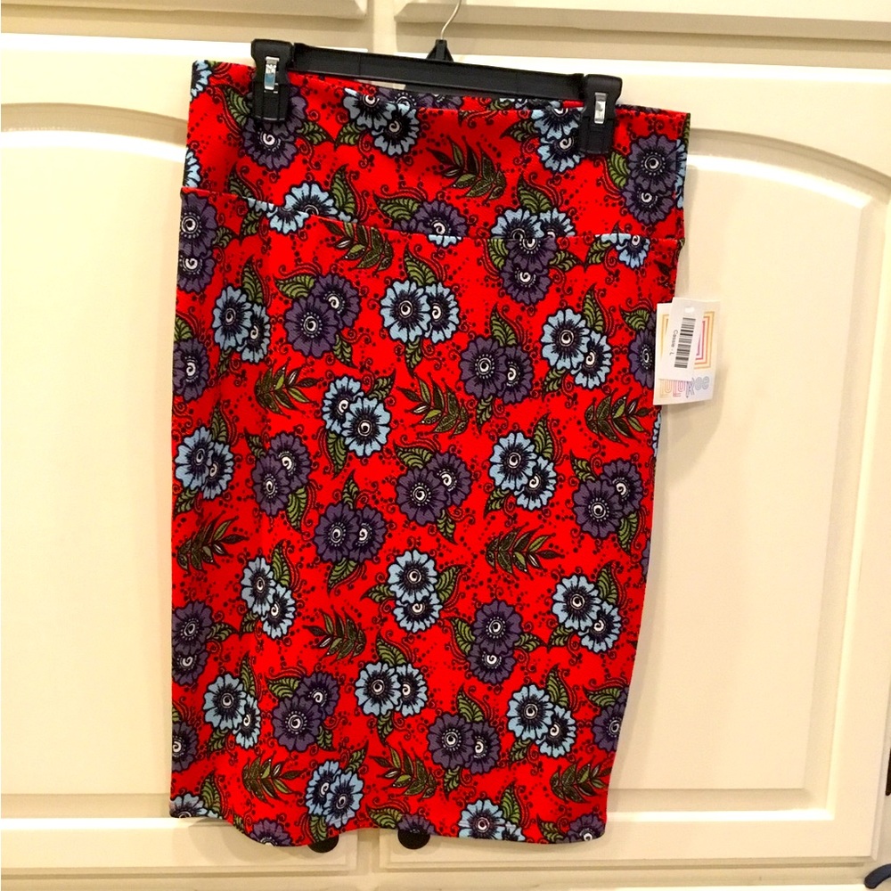LuLa Roe Cassie Skirt Sz L